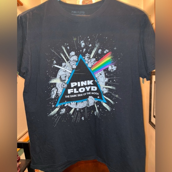 2018 Piink Floyd The Dark Side of Moon Black w Multiple Colors.Unisex Sz Lrg - Picture 5 of 5